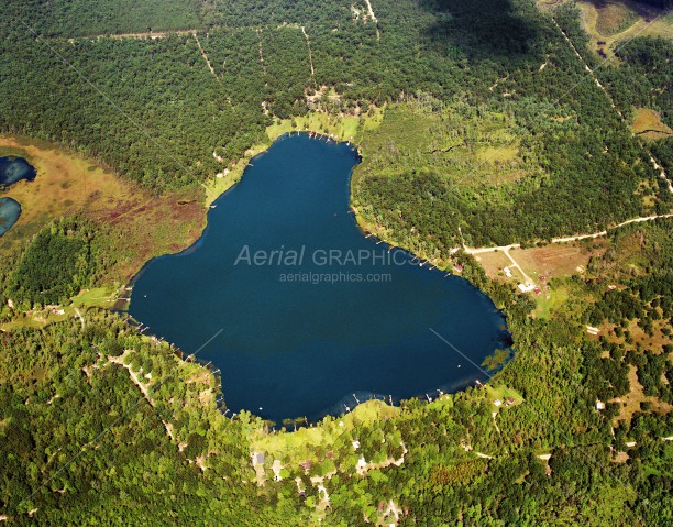 Lilley Lake in Newaygo County, Michigan